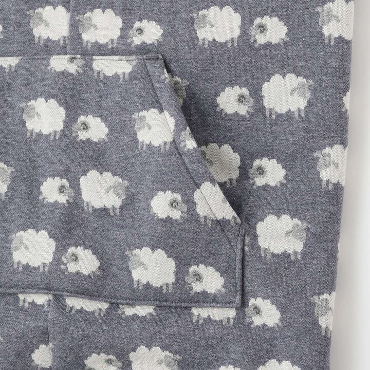 Organic Jacquard 4 WAY Walnut,Navy, medium image number 6