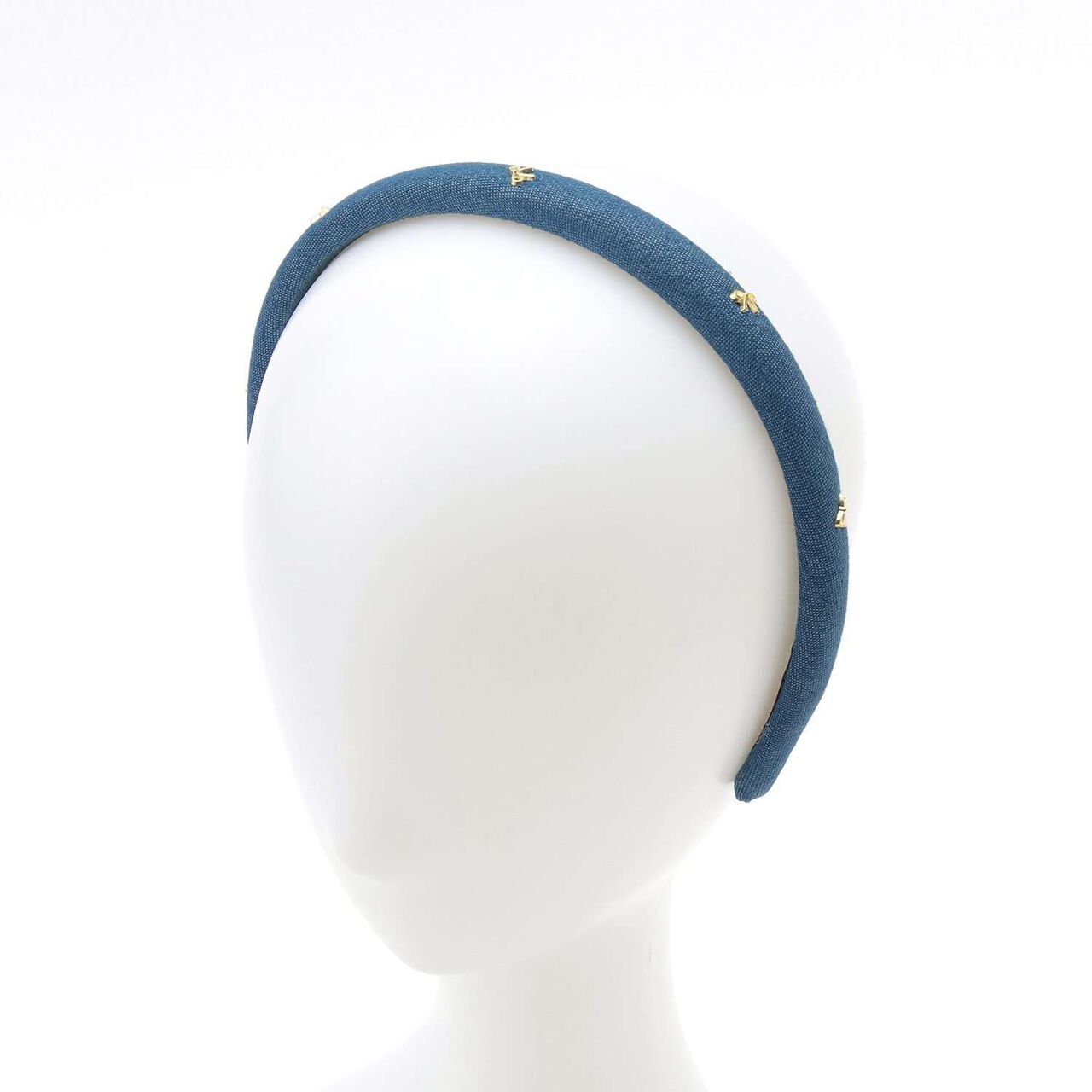 Ribbon Motif Headband,Blue, large image number 5