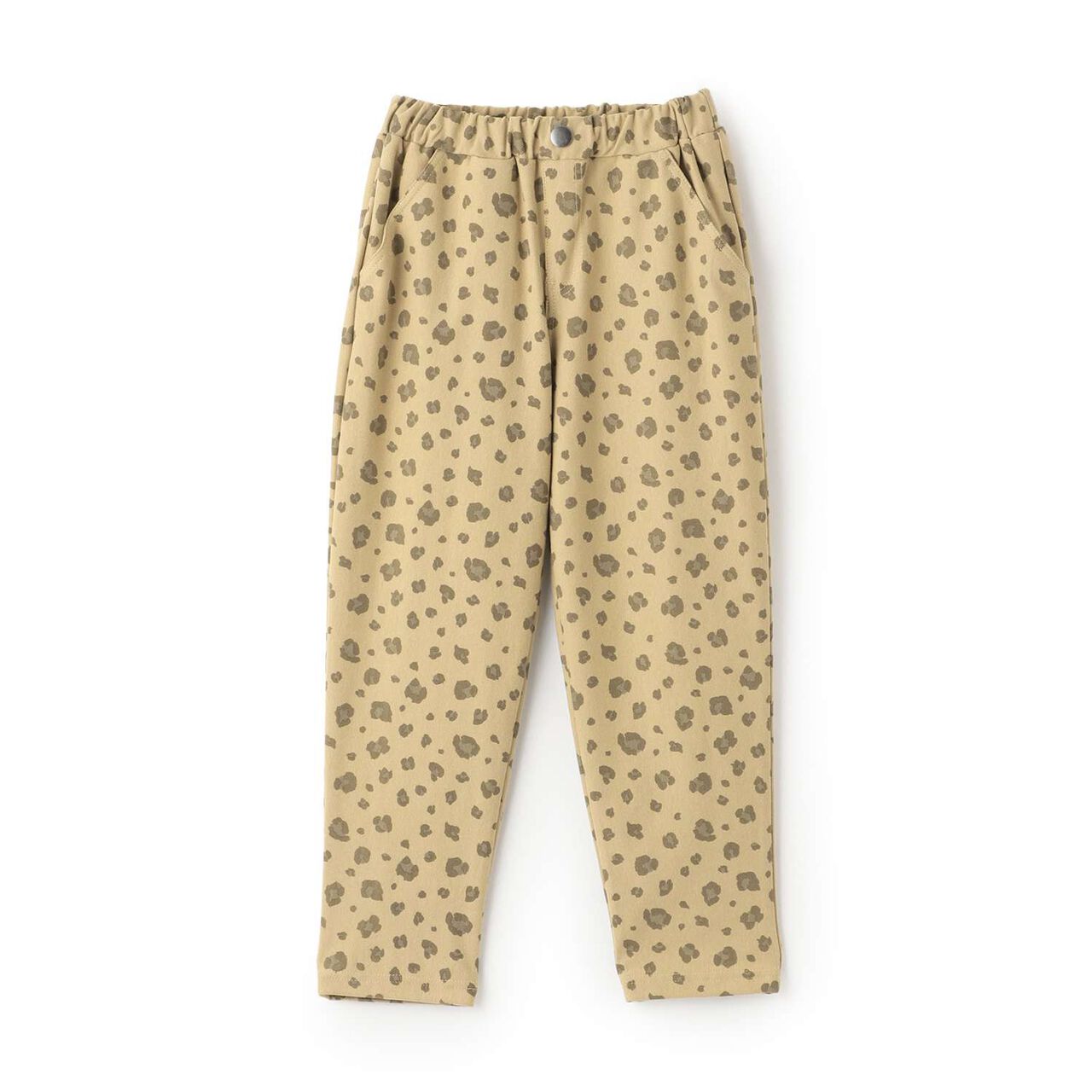 Cut Twill Tapered Pattern Pants,Beige, large image number 18