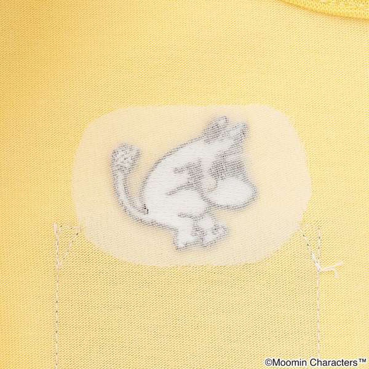 MOOMIN/Jungle Pattern Short-Sleeve Coverall,Cream, large image number 4