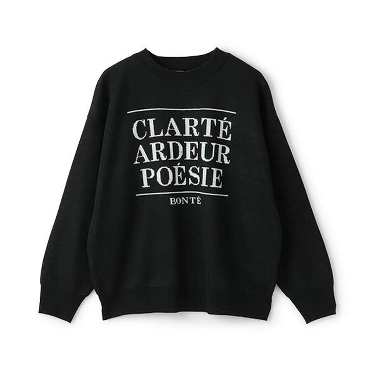 [NEWYEAR] Jacquard Knit,Black, large image number 5