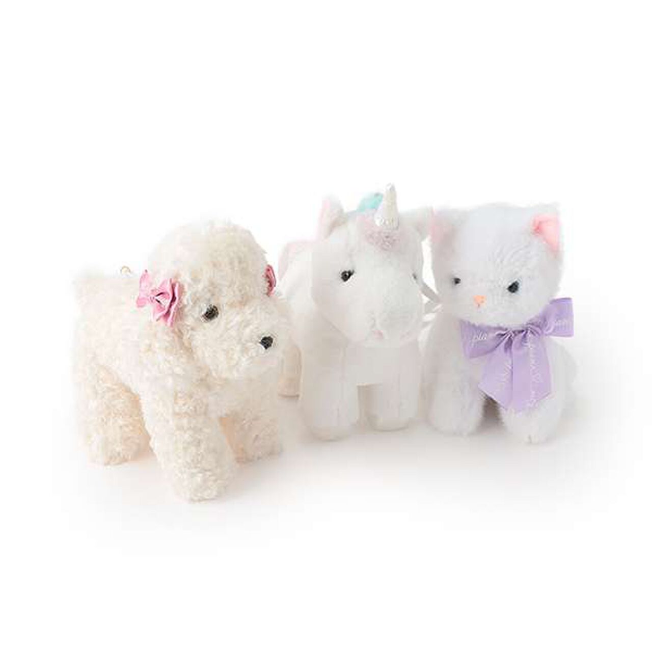 Fluffy Friends Plush Bag,Pink, large image number 2