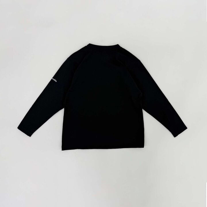 [Columbia] Kids One-Point Logo Long Sleeve T-Shirt,Black, medium image number 10