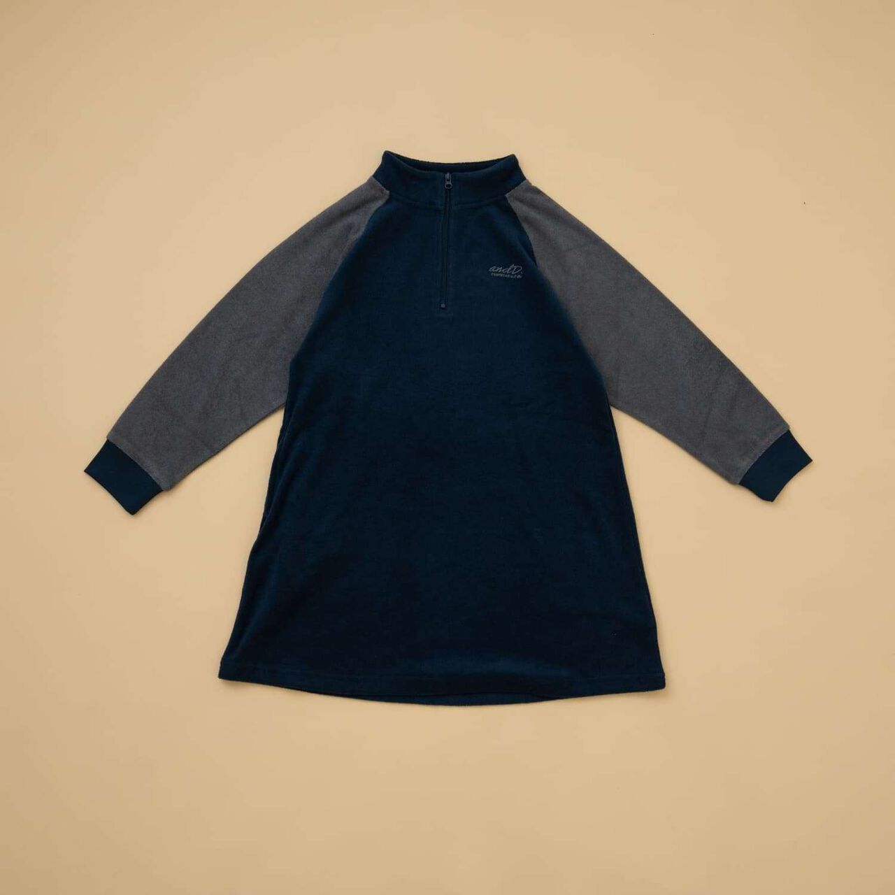 Link Pile One-Piece Dress,Navy, large image number 0