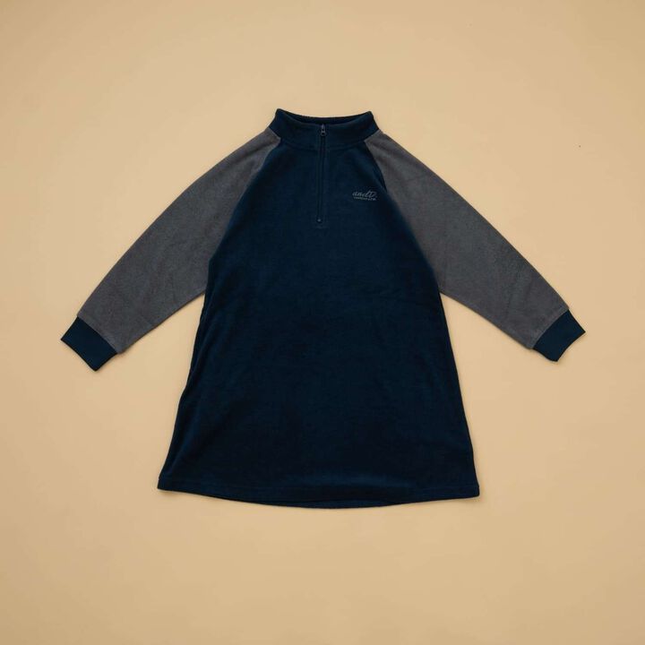 Link Pile One-Piece Dress,Navy, medium image number 0