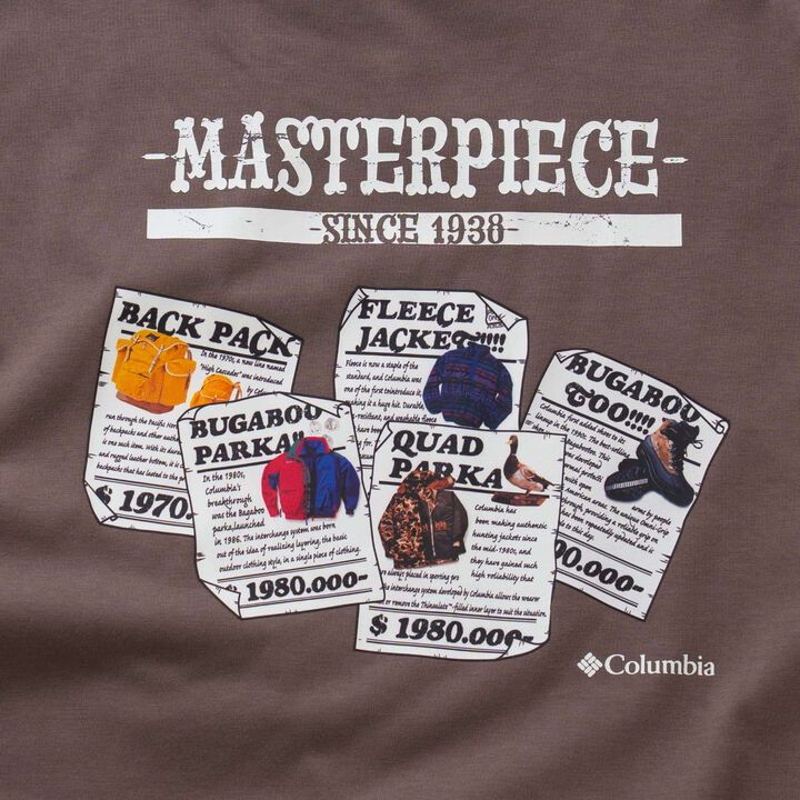 [Columbia] Dad Back Graphic Long Sleeve T-Shirt,Off white, medium image number 9