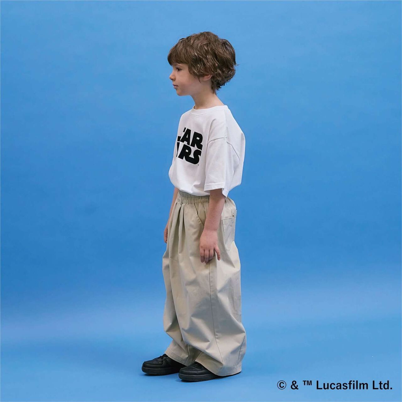 [STAR WARS] [Anti-Stain・Quick-Dry・Shape Retaining] Assorted Back Print T-Shirt [MNCM],Charcoal gray, large image number 17