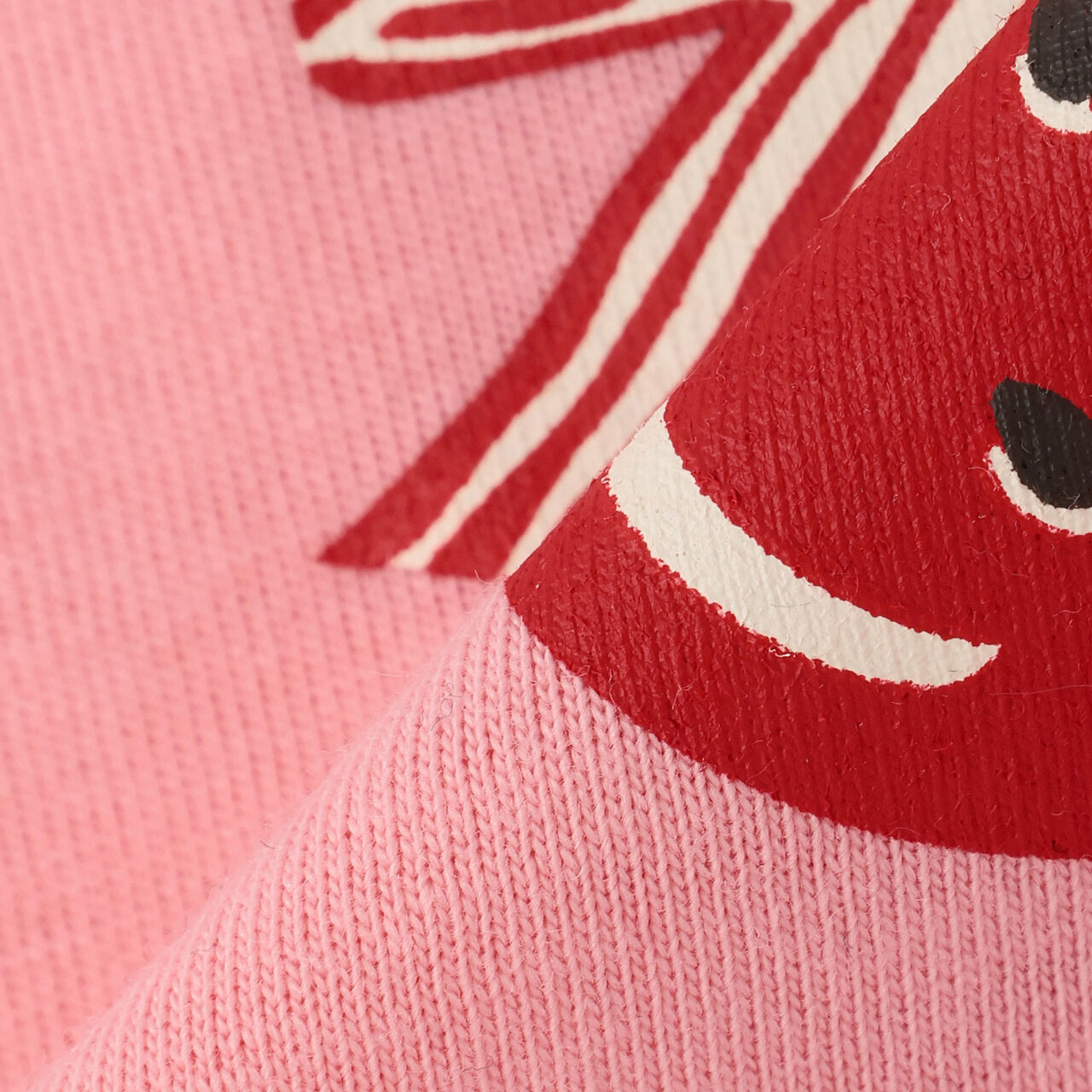 990T Long-Sleeve Strawberry Ribbon,Off white, large image number 5