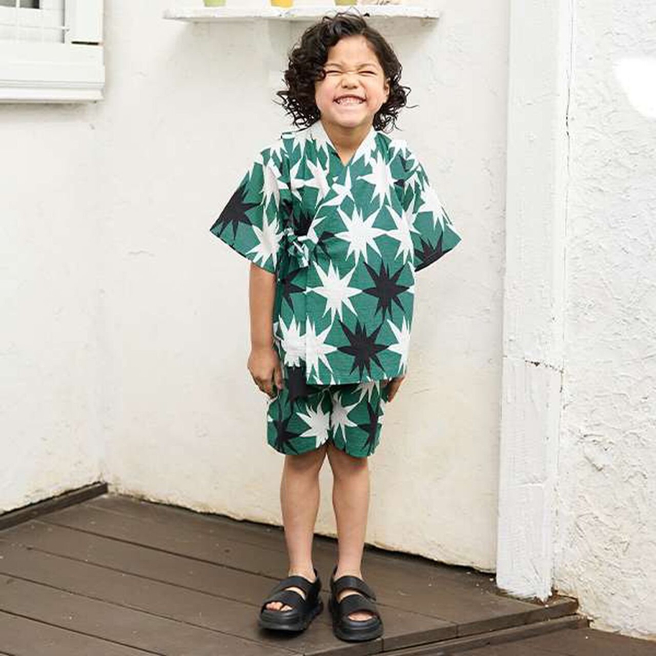 Assorted Jinbei,Charcoal gray, large image number 5