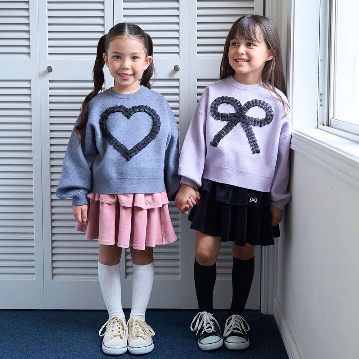 Marshmallow Comfort Machine Washable Heart & Ribbon Assortment Sweater,Emerald green, medium image number 35