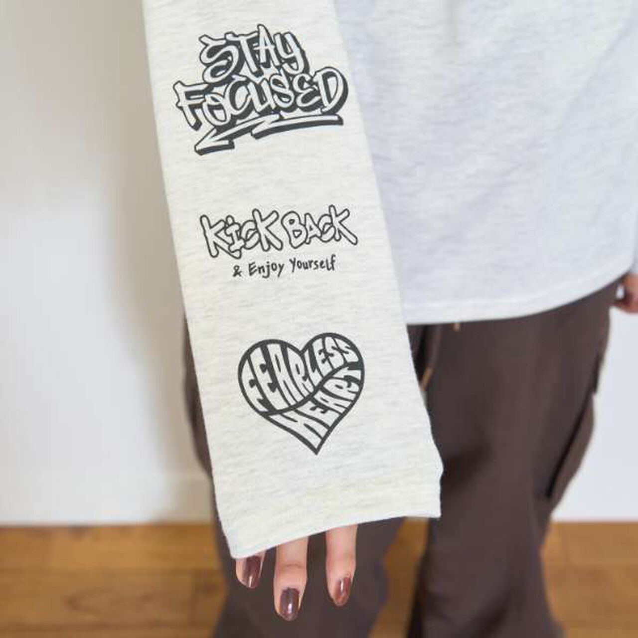 [LTXC/Quick-Dry] Loose T-Shirt Layered Set,Purple, large image number 7