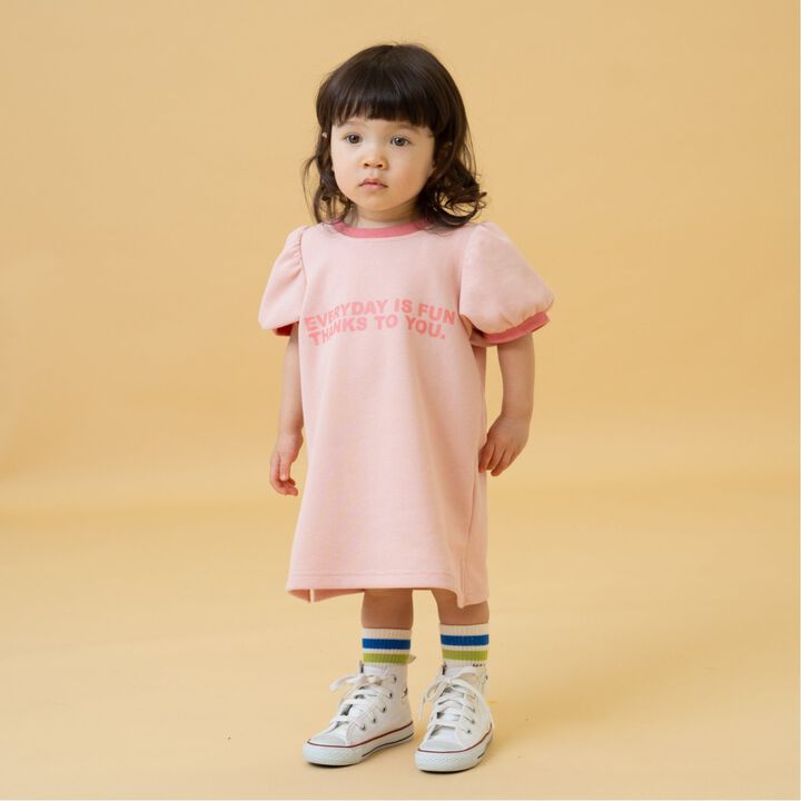 Pique Ringer One-Piece Dress,Top gray, medium image number 3