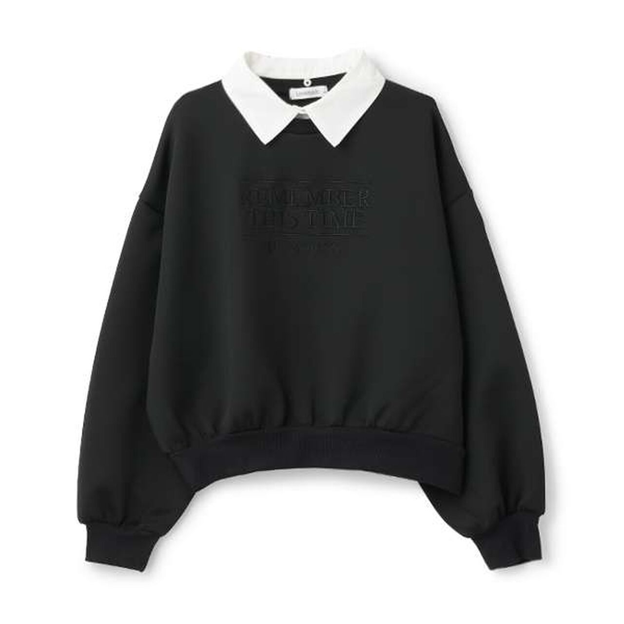 Collared Boxy Pullover,Mocha tea, large image number 17