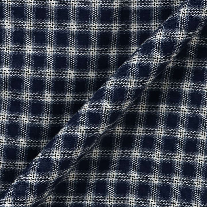 [Reversible] Taffeta &times; Check Vest,Navy, medium image number 19