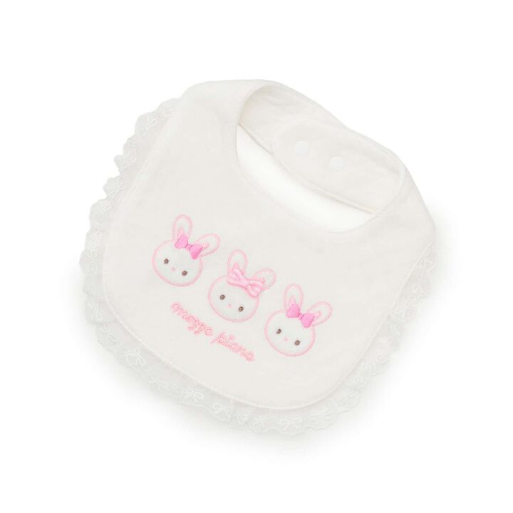 Bunny Appliqué Bib,, medium