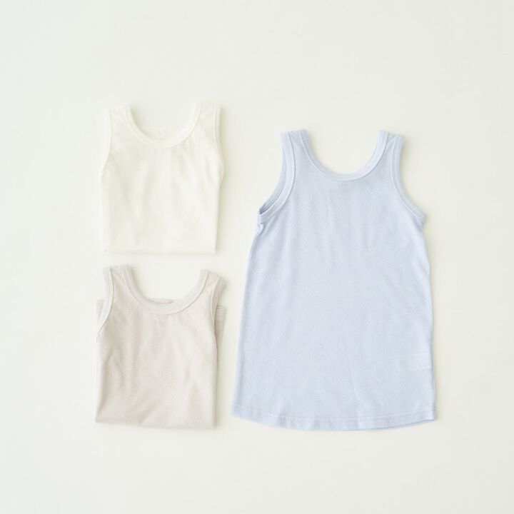 [Smooth Mesh] Quick-Dry Absorbent Inner Tank Top [Kids, Boys & Girls],Silver gray, medium image number 6