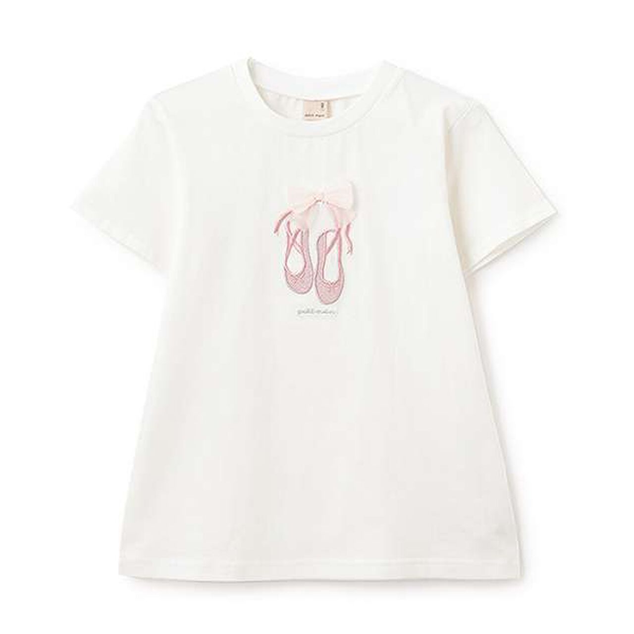 [Anti-stain/Link] Sparkling Motif T-Shirt,Off white, large image number 0