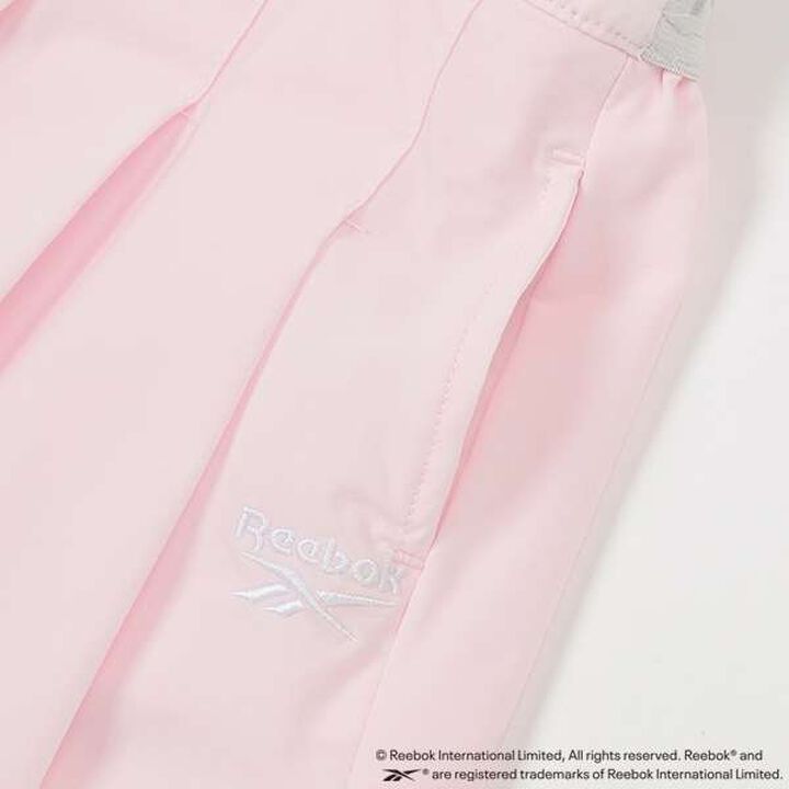 Reebok Logo Pleated Skirt Shorts,Light pink, medium image number 13