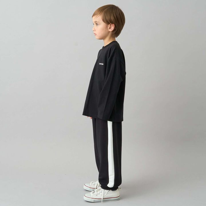 [Daily Standard Wear] Oversized Simple Design Long-Sleeve T-Shirt with Accent,Ivory, medium image number 33