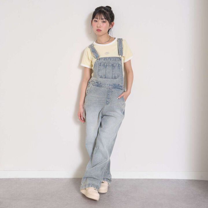 [BS] Denim Overalls,Blue, medium image number 1