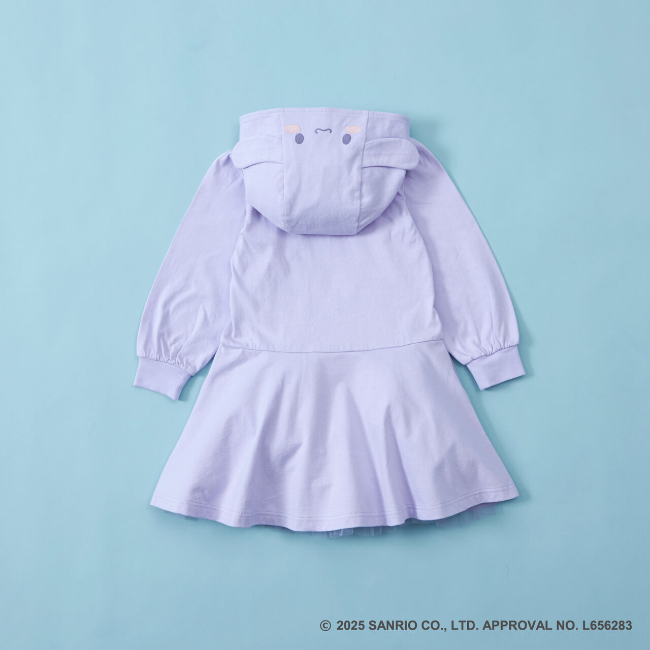 [Cinnamoroll Collaboration] One-Piece Dress with Hood,Sax blue, large image number 17