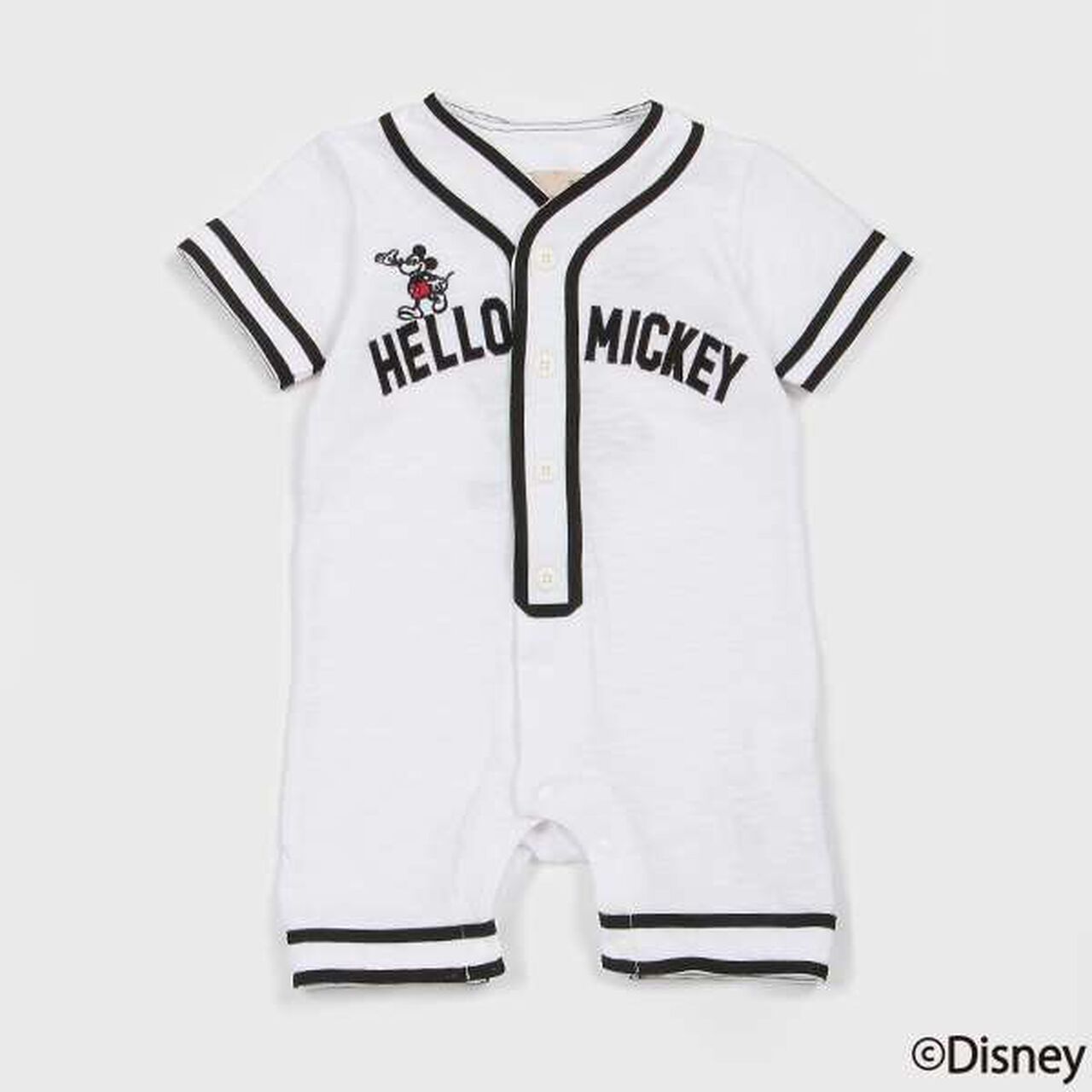 [Disney] Baseball Coverall,Off white, large image number 0