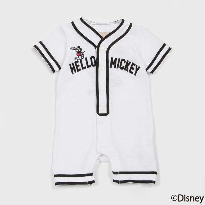 [Disney] Baseball Coverall,Off white, medium image number 0