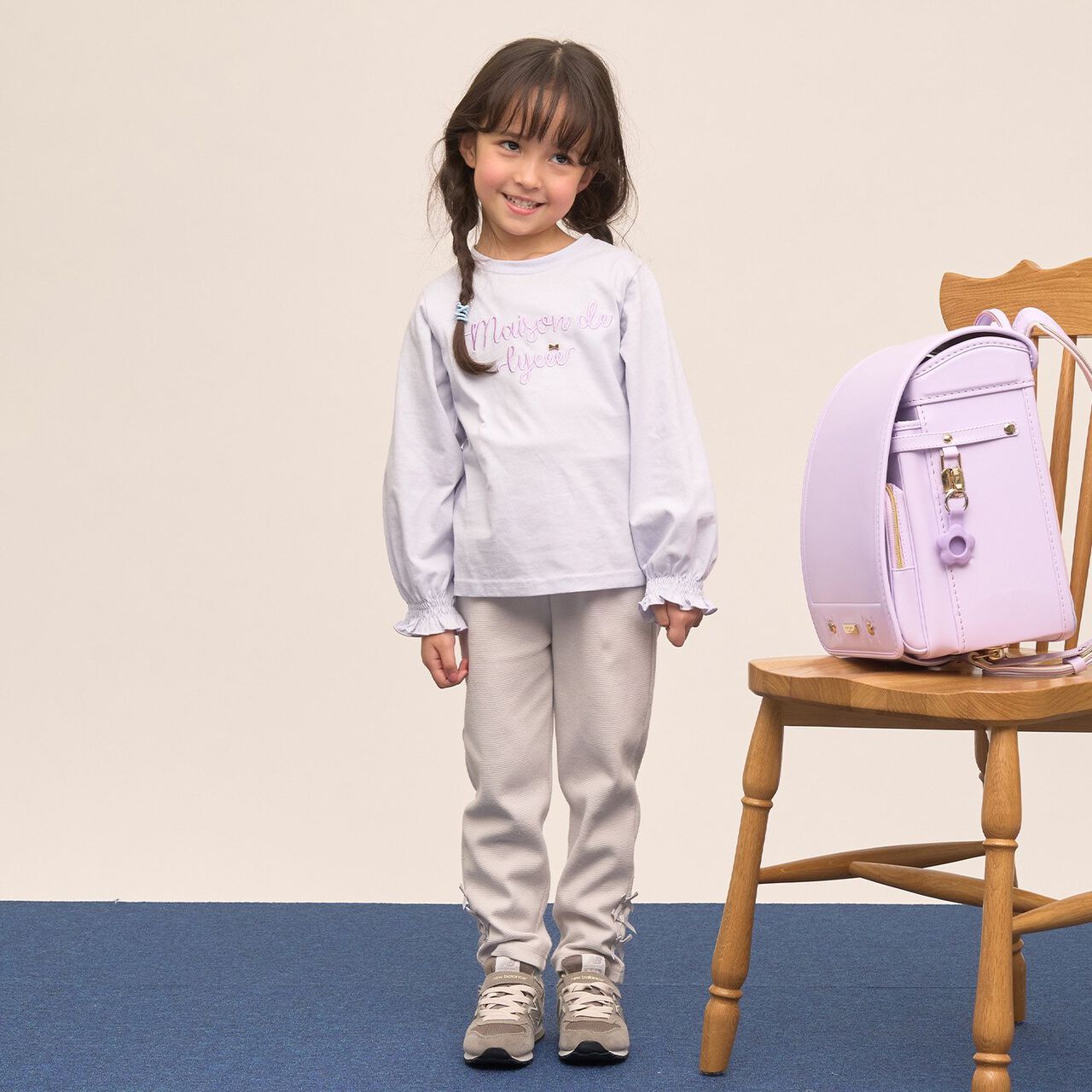 [Quick-Dry UV Non-Crumbling] Muteki T Logo Embroidery Shirred Sleeve Top,Yellow green, large image number 28