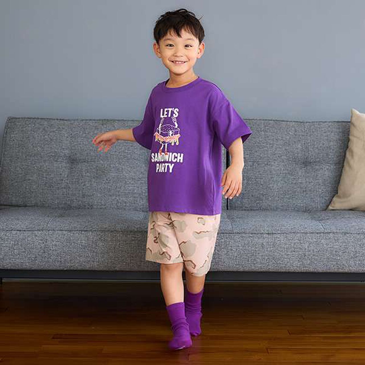 [Amphibious] Pattern Shorts,Sax blue, large image number 6