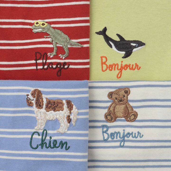 [Affordable] Boys Short Sleeve T-Shirt,Multi color, medium image number 4