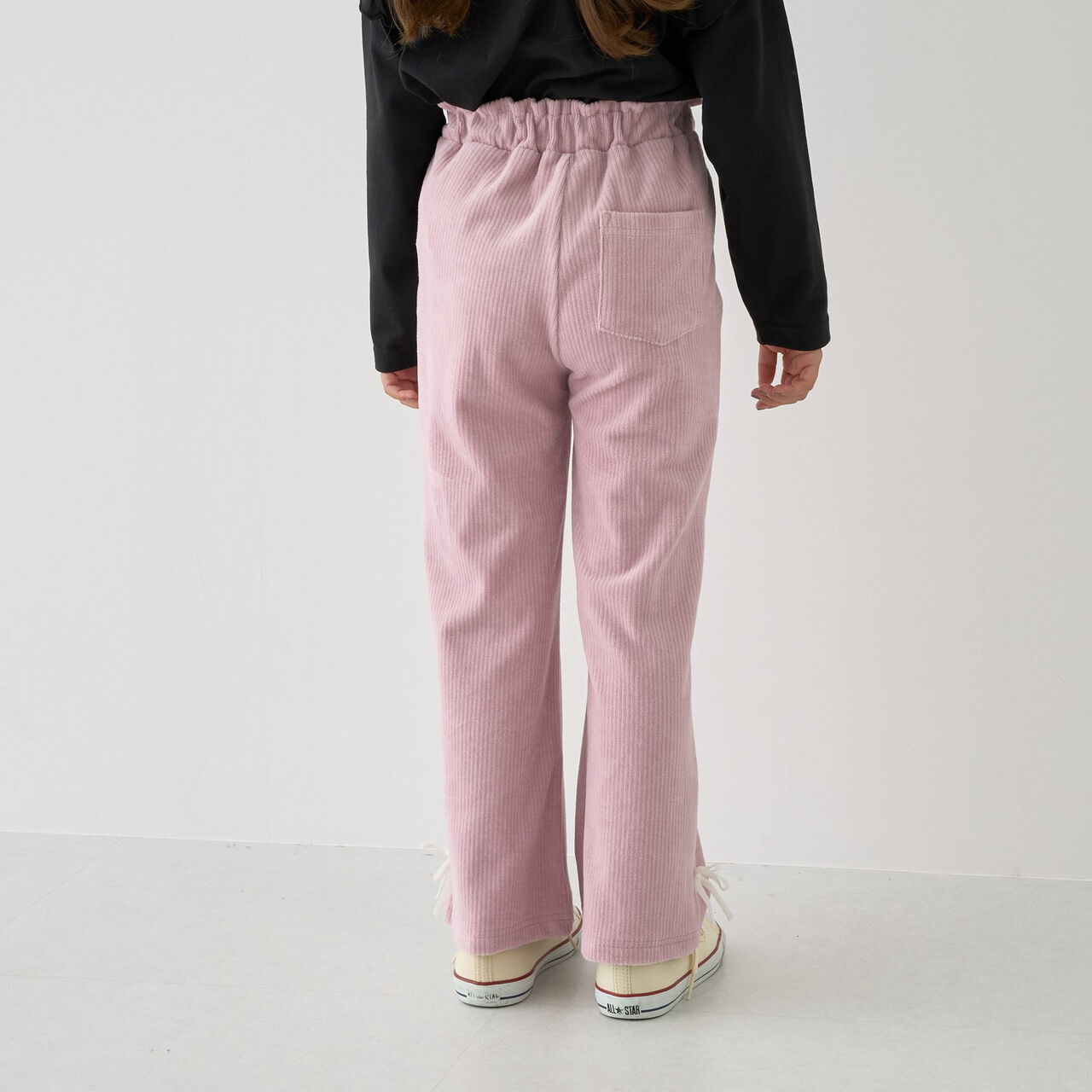 Addictive Comfort Knit Cord Pants,Sax blue, large image number 4