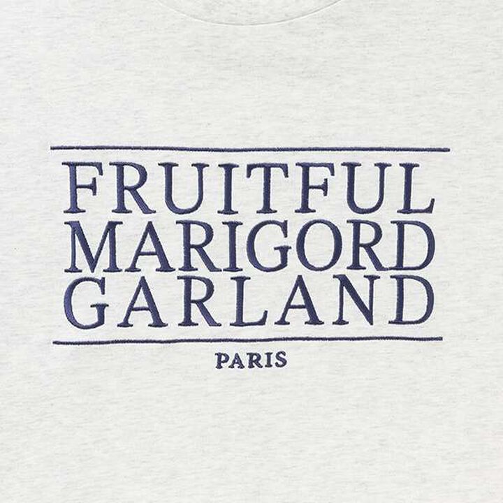 3-Stage Logo Embroidery T-Shirt,Charcoal gray, medium image number 3