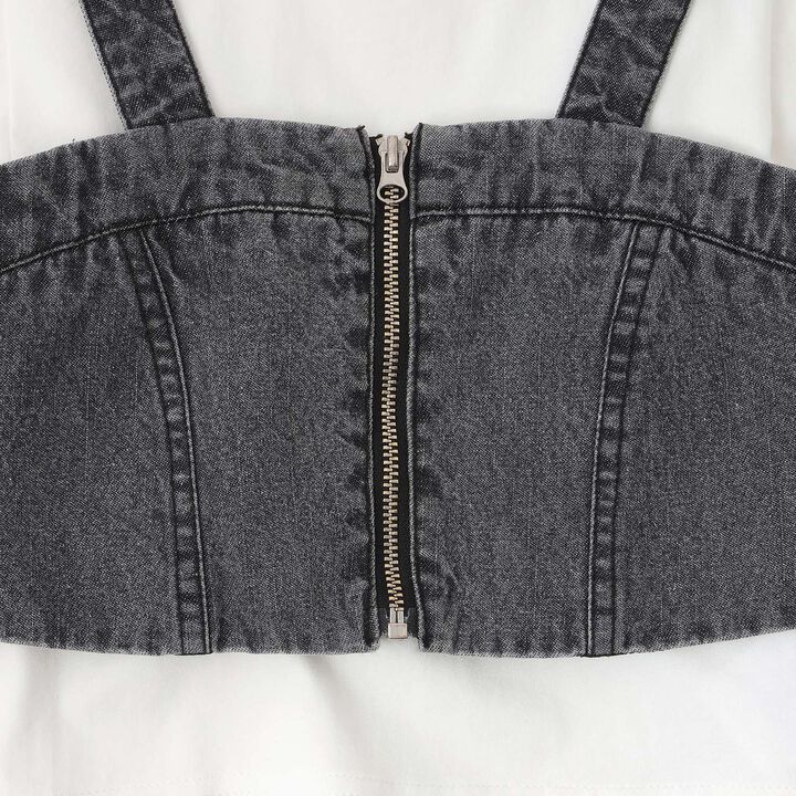 [Ready-to-Wear] Bustier & Pants Set with Inner Lining,Black, medium image number 4
