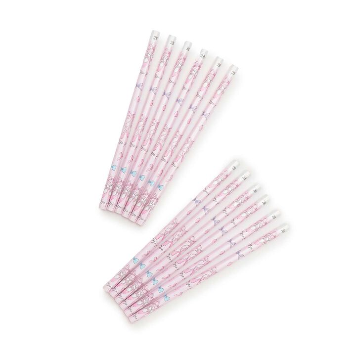 [Stationery] Ballet Pattern 12-Pencil Set,, medium