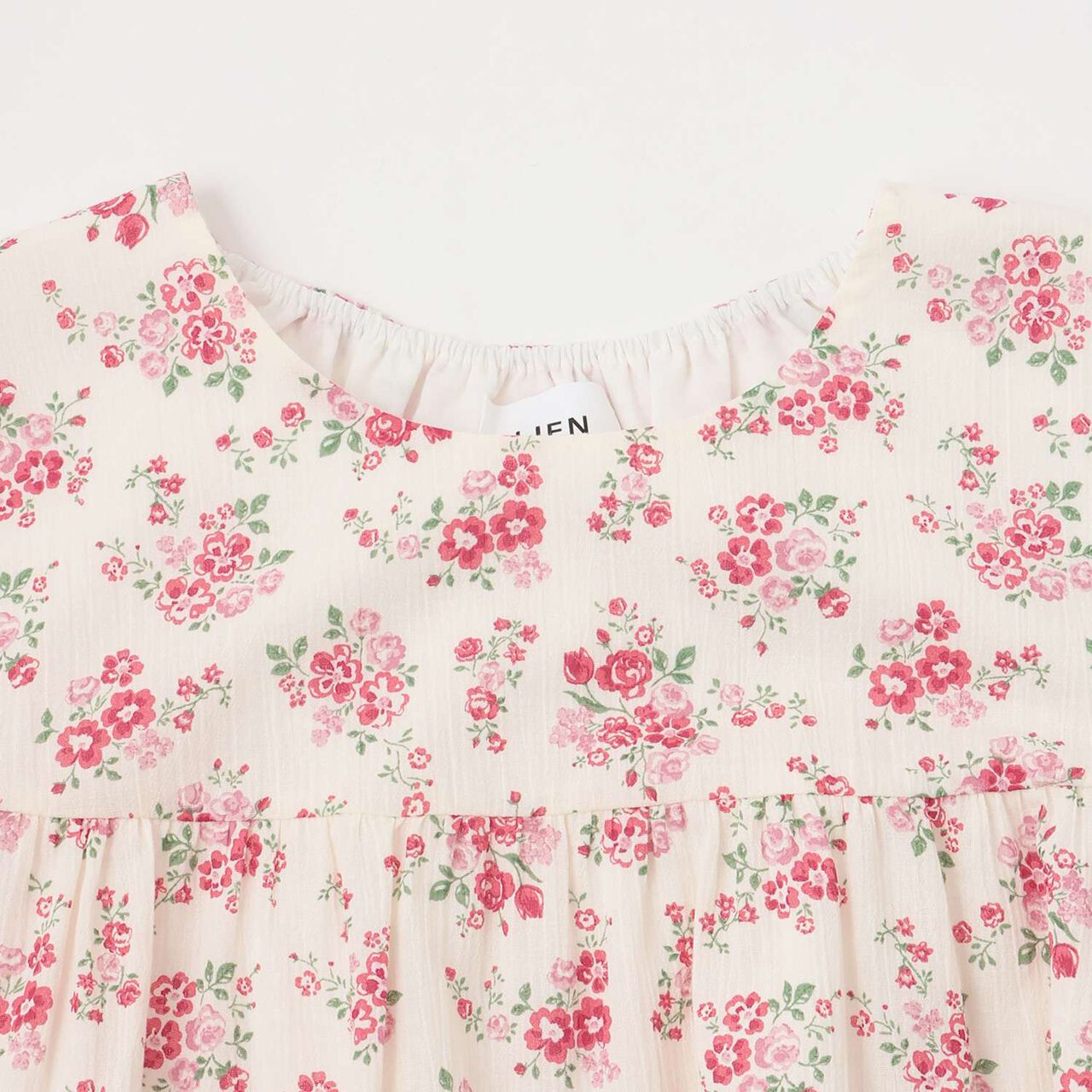 Cool Sensation Smile Parent-Child Matching Tunic,Yellow green, large image number 2