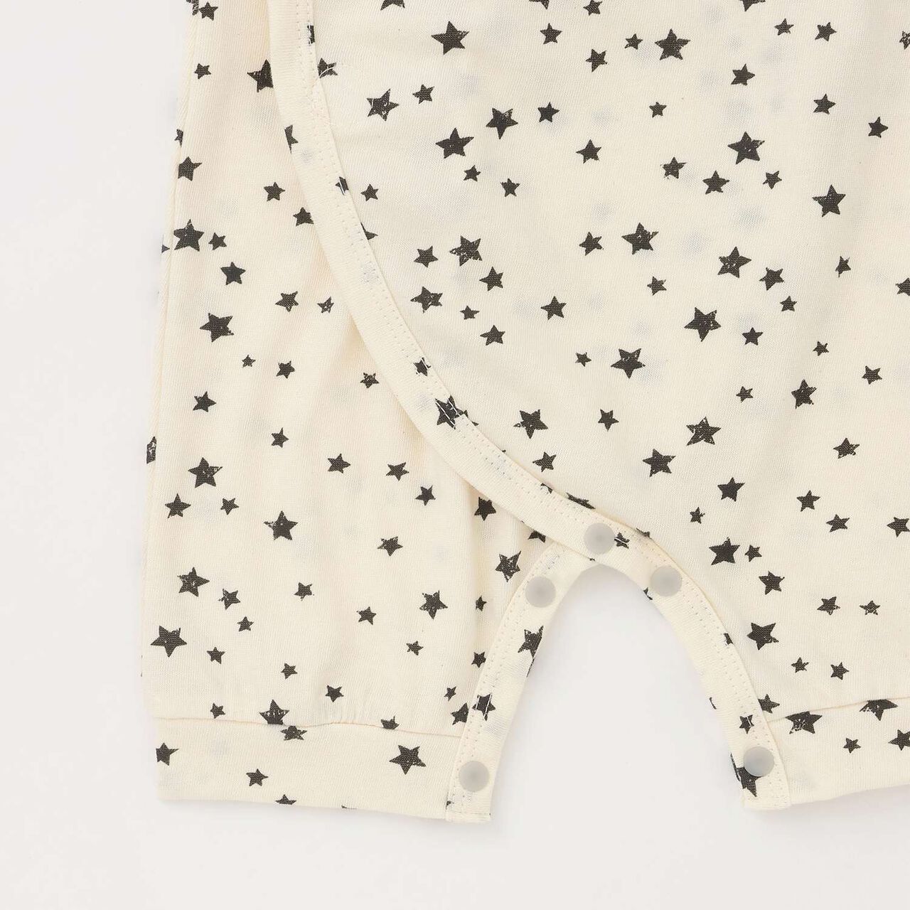 Organic Star Newborn Wear [Made in Japan],Pearl white, large image number 7