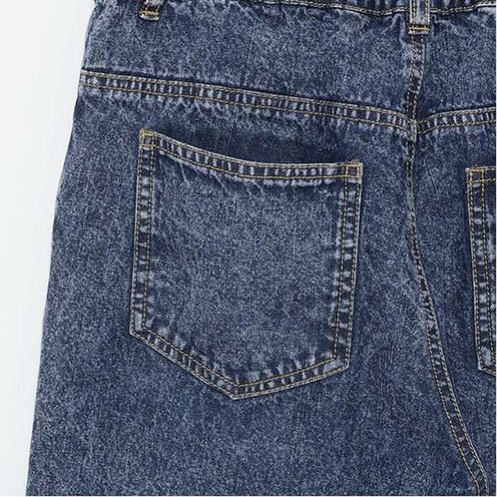 [LTXC] Denim Bustier Outfit Set,Blue, medium image number 6