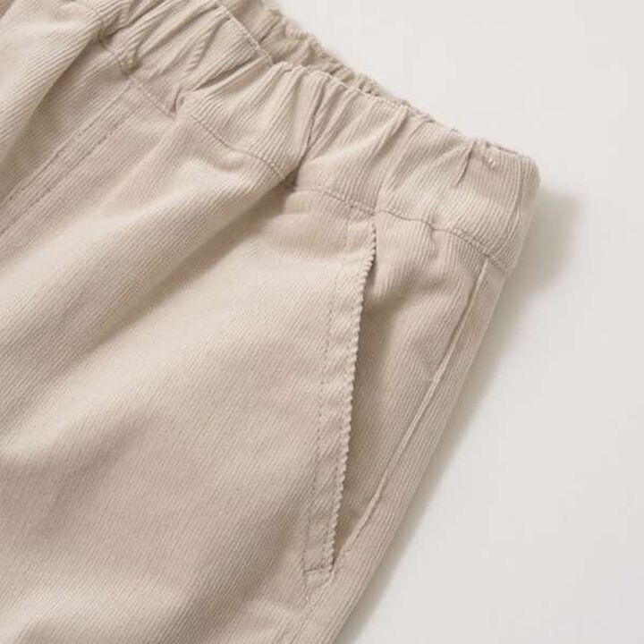 Heart Pocket Corduroy Pants,Charcoal gray, medium image number 13