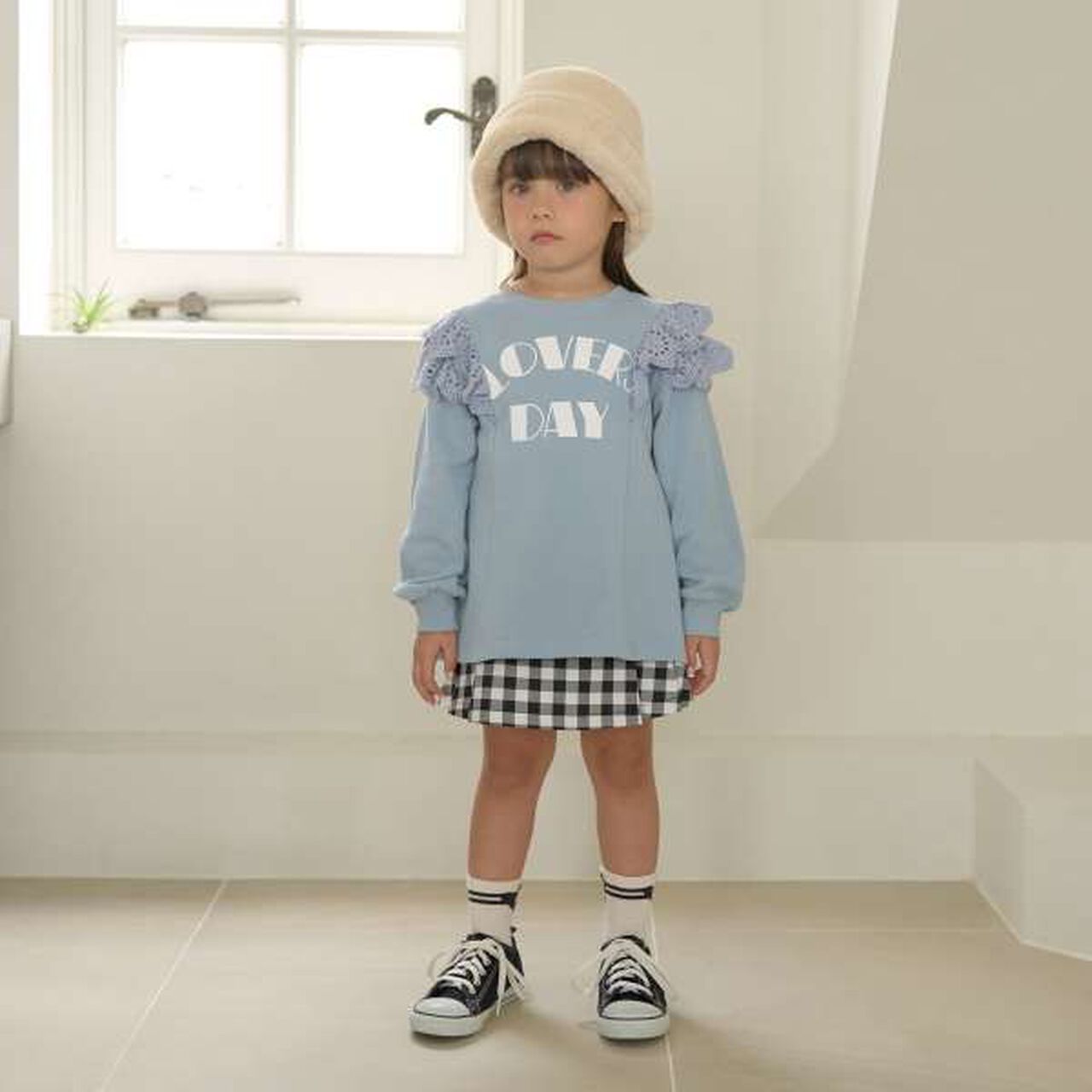 Faux Fur Bucket Hat,Black, large image number 11