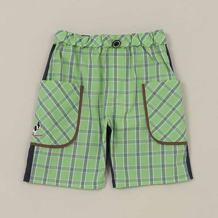 Combo Check 5-Minute Length Pants,Coral red, medium image number 2