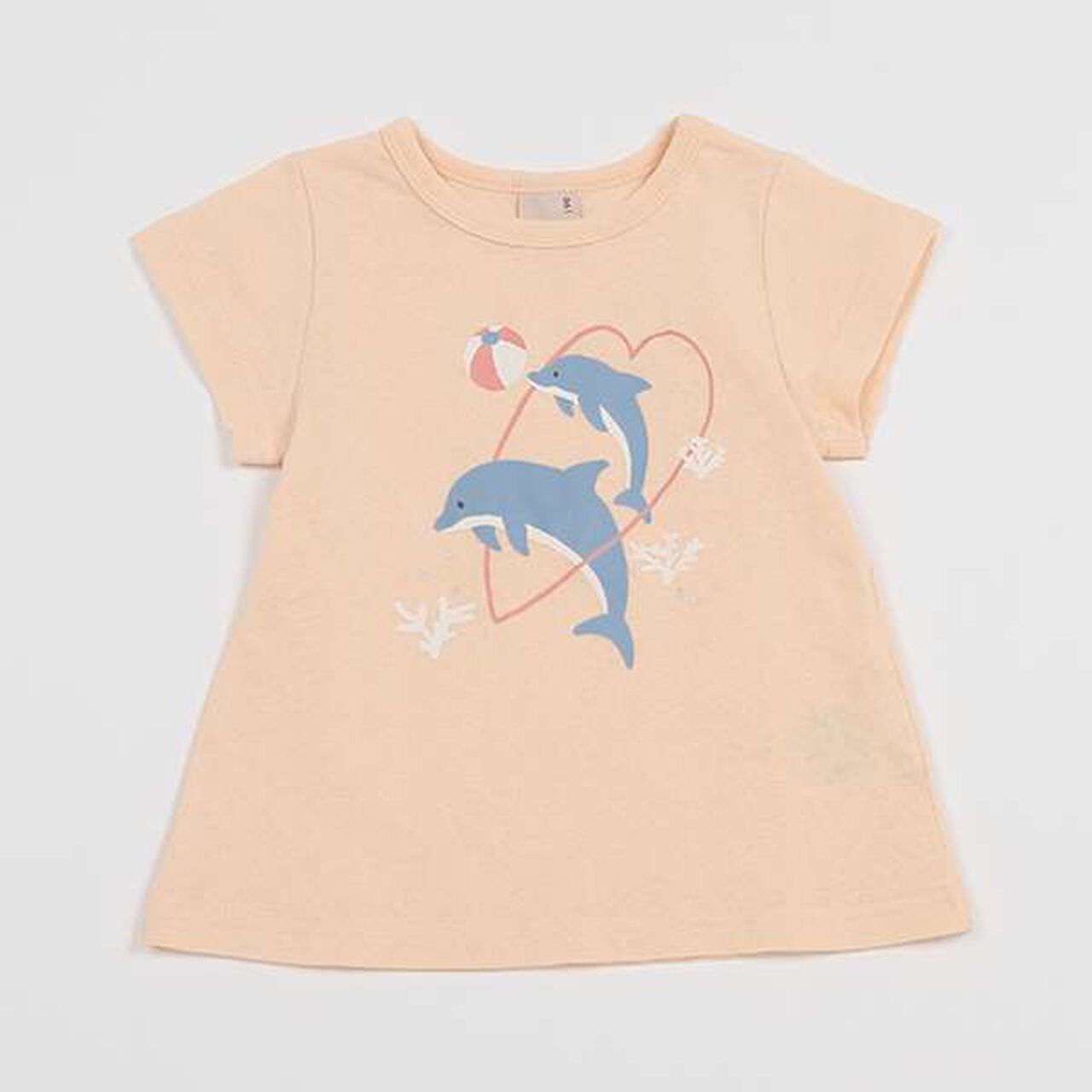 Affordable Girls Short Sleeve T-Shirt,Orange, large image number 5