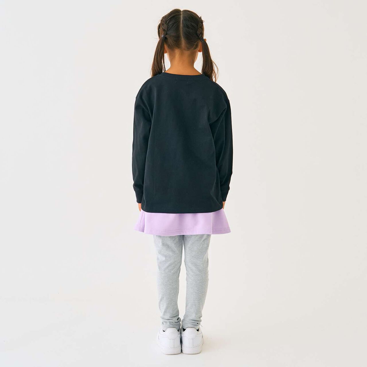 Bear One-Point Long Sleeve T-Shirt,Off white, large image number 16