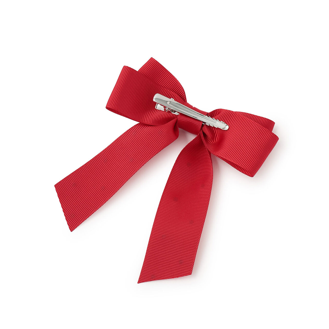 Sparkling Ribbon Hair Clip,Light pink, large image number 1