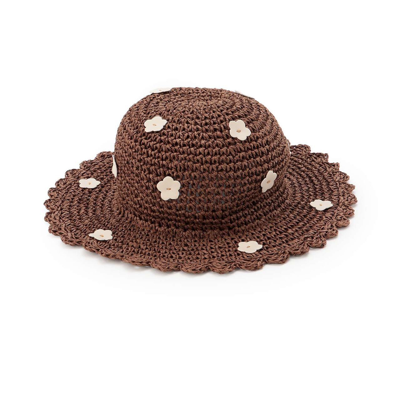 Link Flower Paper Hat,Light beige, large image number 7