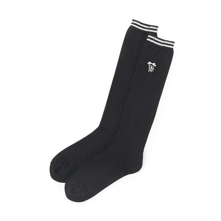 Slim Line Knee-High Socks,Black, medium image number 0
