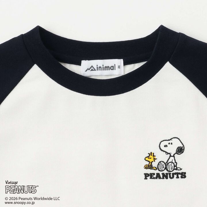 [SNOOPY] Raglan T-Shirt,Navy, medium image number 10