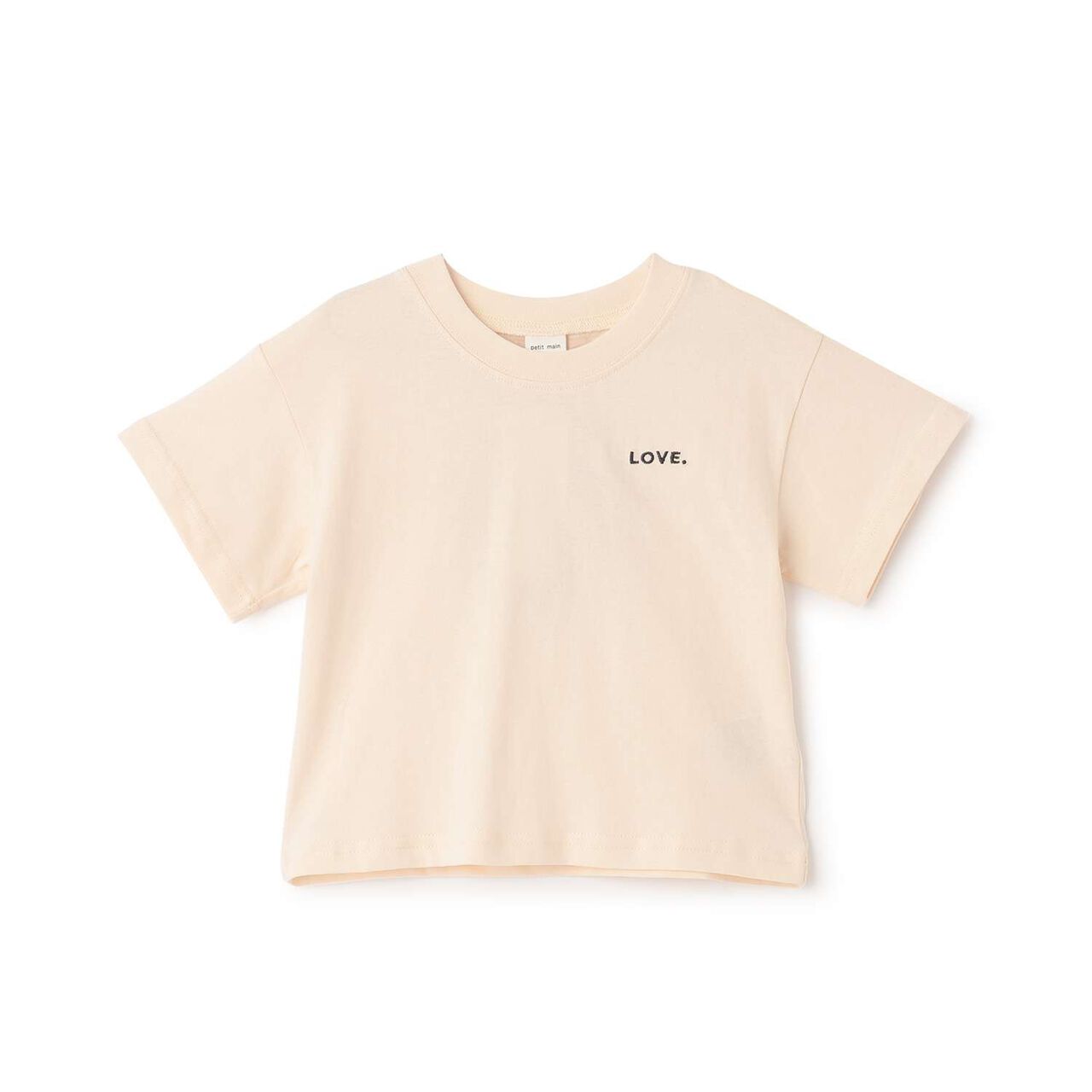 [Affordable/Web Exclusive] Back Print Short Sleeve T-Shirt,Light pink, large image number 14