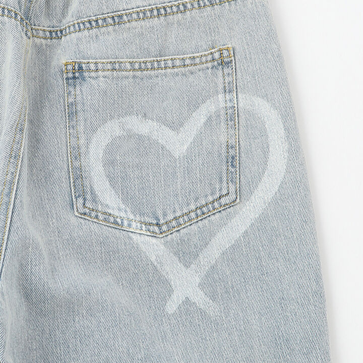 Spray Assortment Denim Pants,Black, medium image number 7