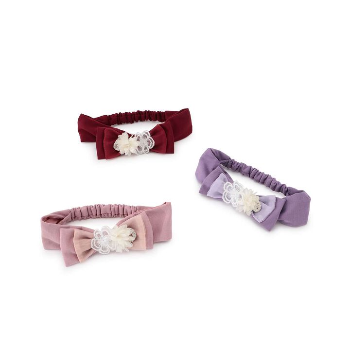 Japanese-Style Ribbon Headband,Red, medium image number 6