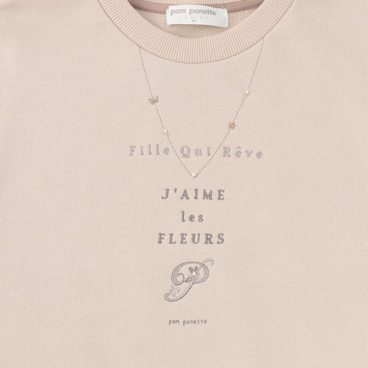 Necklace Logo Top,Black, large image number 3